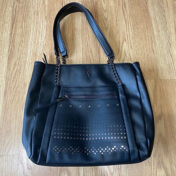 Simply Vera by Vera Wang Tote Bag Black - Picture 1 of 10